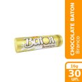 Chocolate Baton Branco 16g Embalagem com 30 Unidades