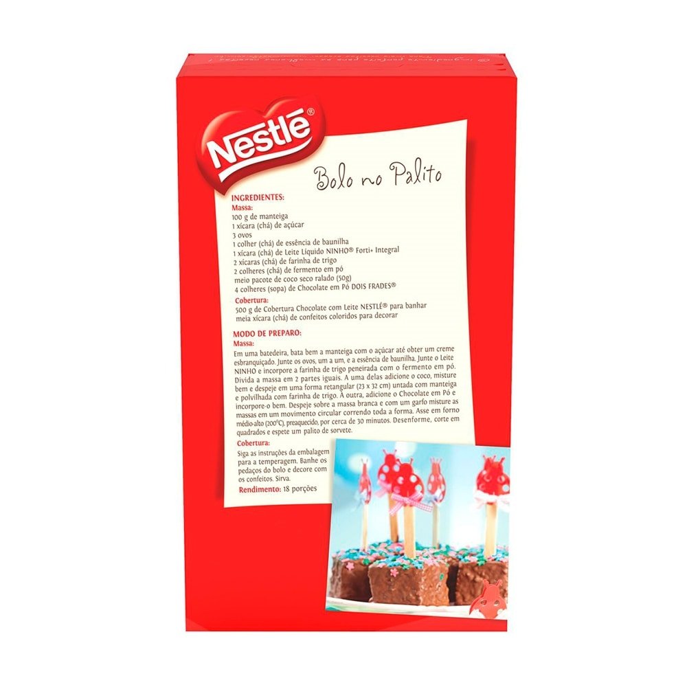 Chocolate em Pó Nestlé Dois Frades 50% Cacau 200g