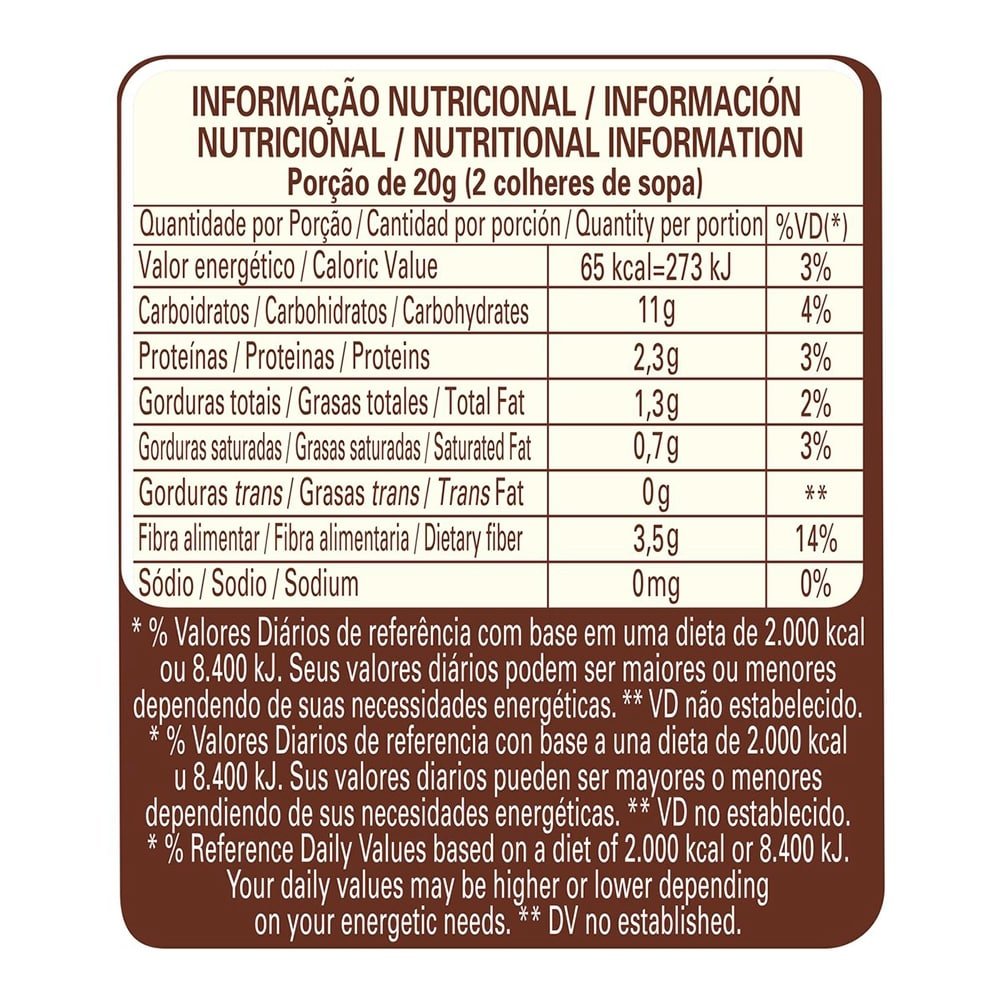 Chocolate em Pó Nestlé Dois Frades 50% Cacau 200g