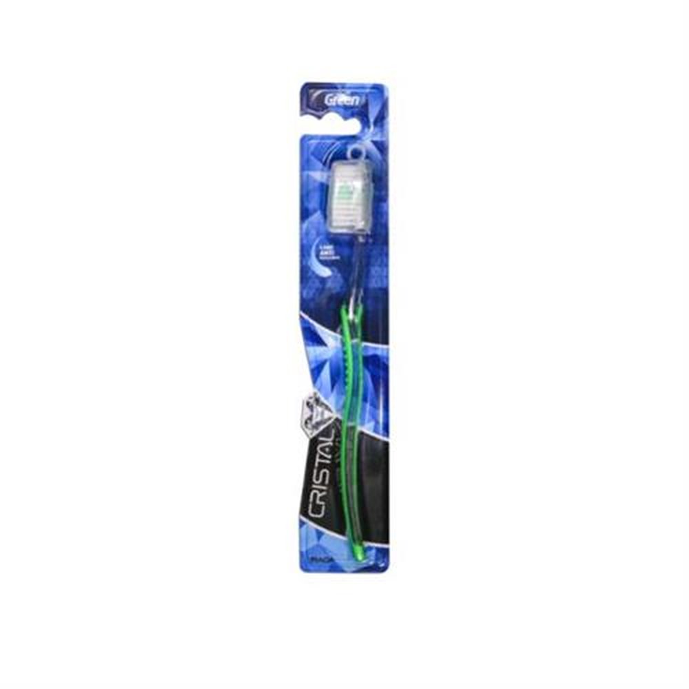 Escova Dental Green Cristal Adulto Macia