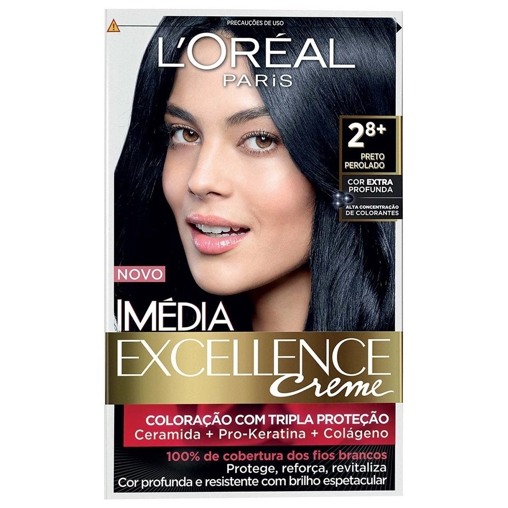Tintura Imedia Excellence 2.8 Preto Azulado