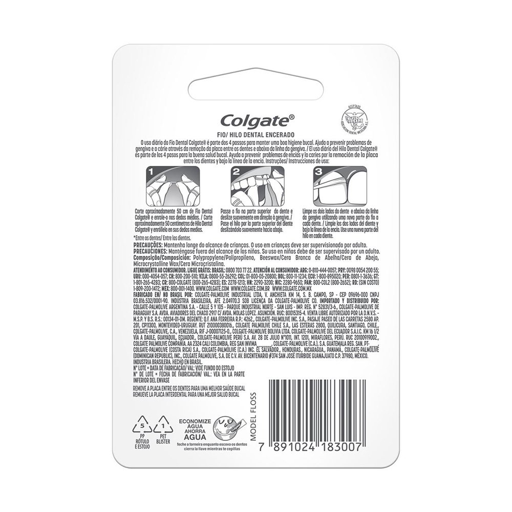 Fio Dental Colgate Total 50m