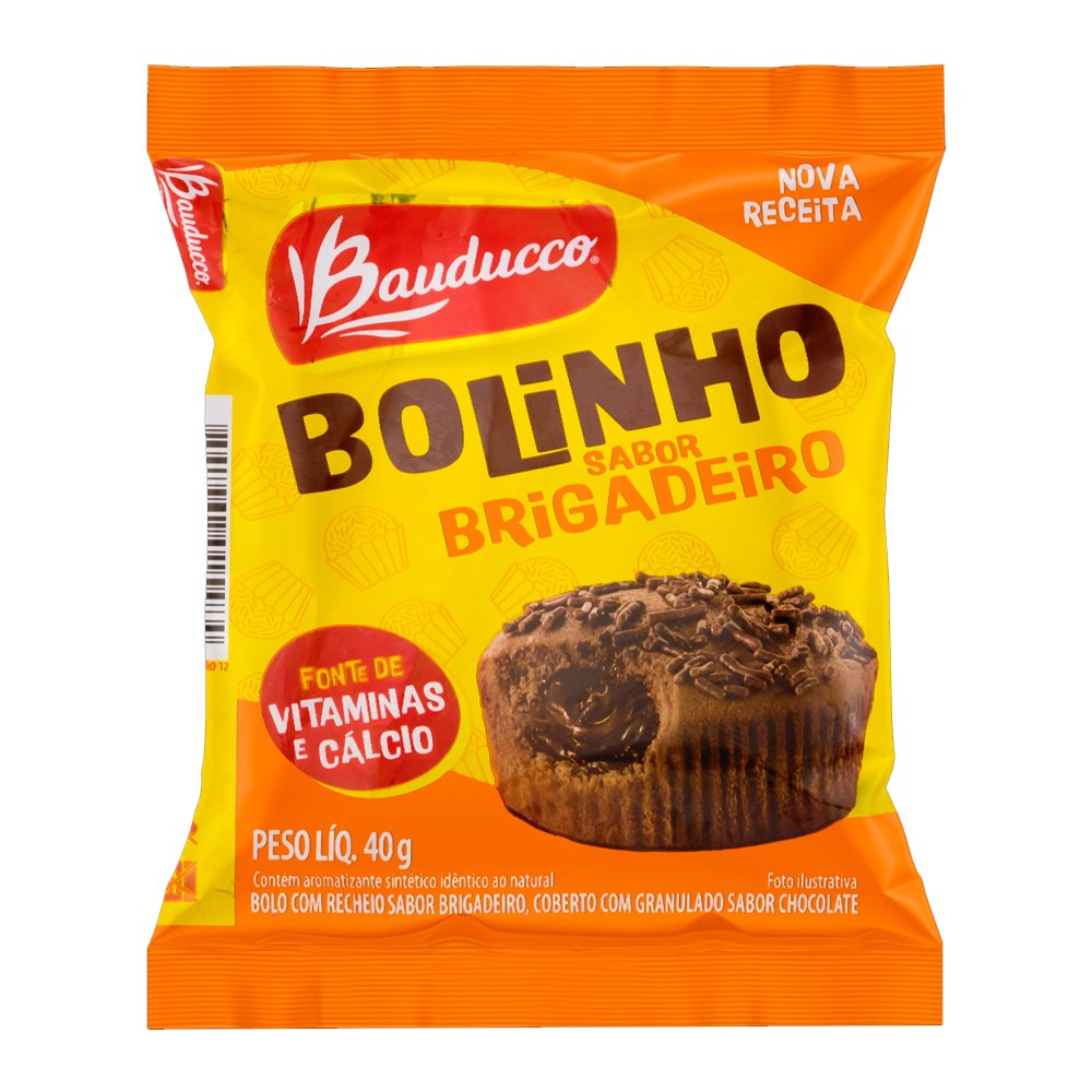 Bolinho Bauducco Brigadeiro Caixa Com 9 De 40G