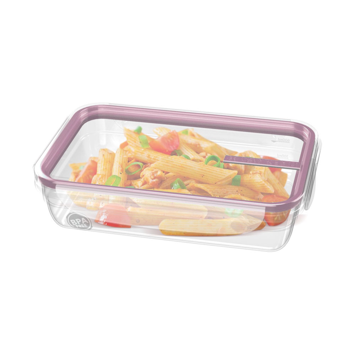 Pote Com Travas Plast Sanremo 820Ml