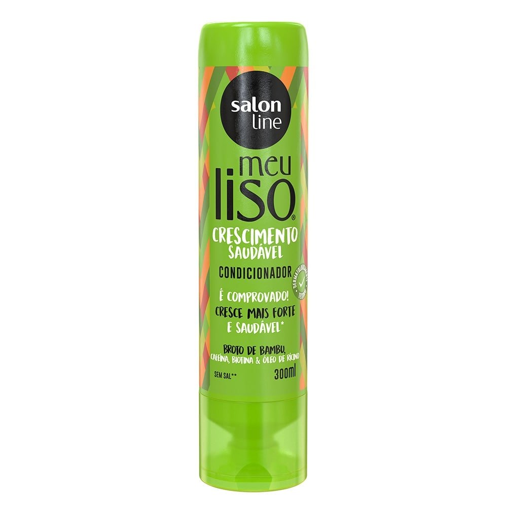 Condicionador Salon Line Meu Liso, Crescimento Saudável, 300ml