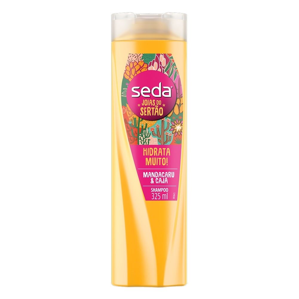 Shampoo Seda Mandacaru e Caja 325ml