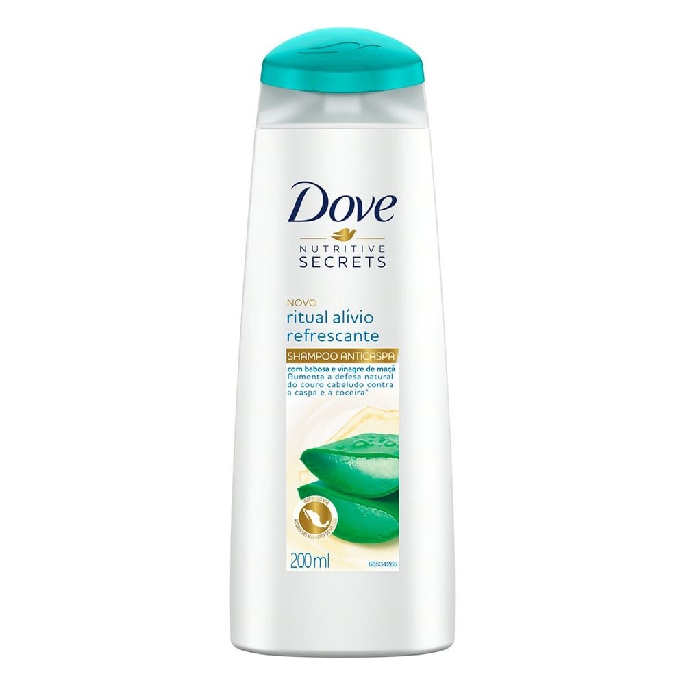 Shampoo Dove Nutritive Secrets, Ritual Alívio Refrescante, 200ml