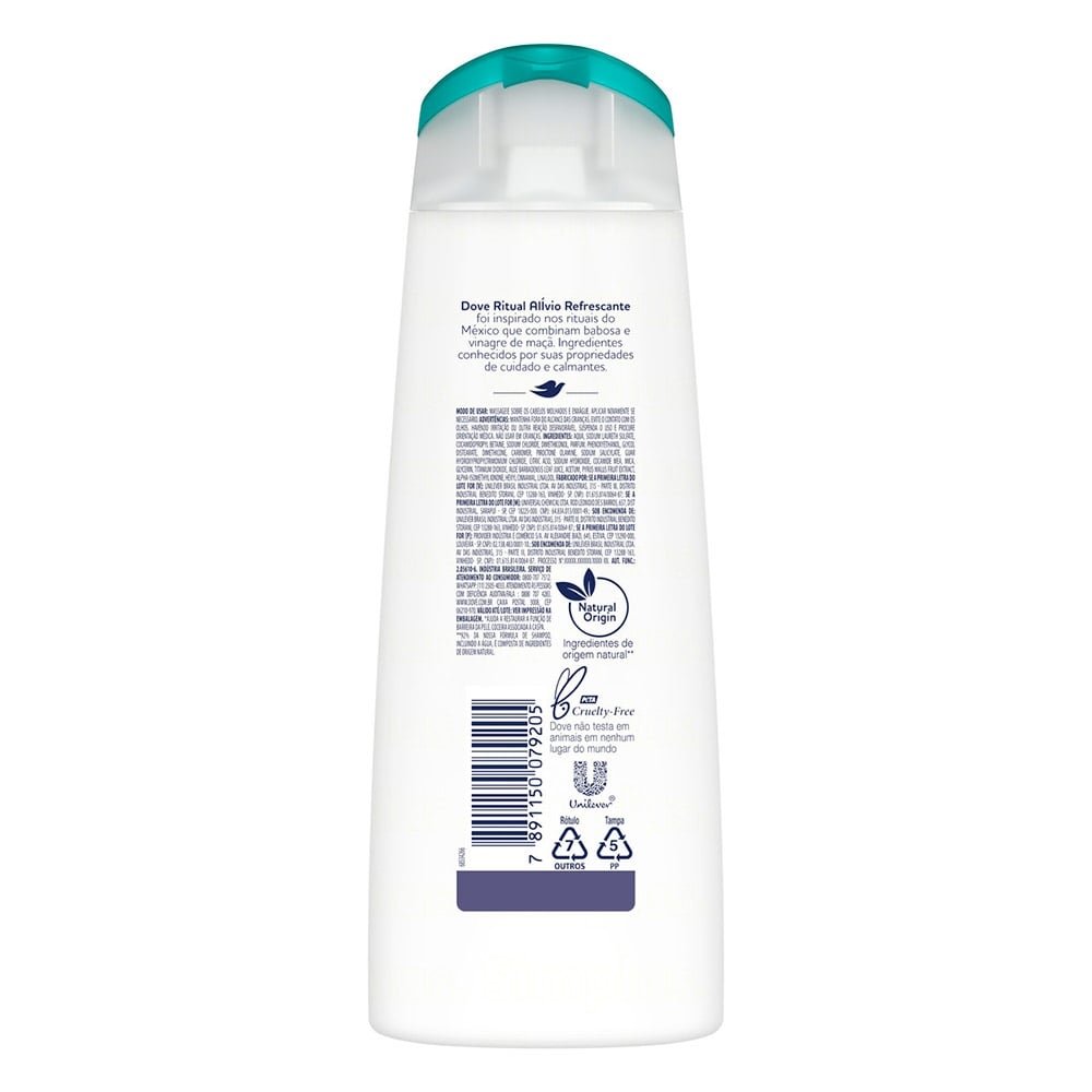 Shampoo Dove Nutritive Secrets, Ritual Alívio Refrescante, 200ml