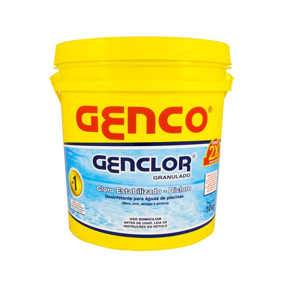 Cloro Granulado Genclor Balde 10 Kg Genco