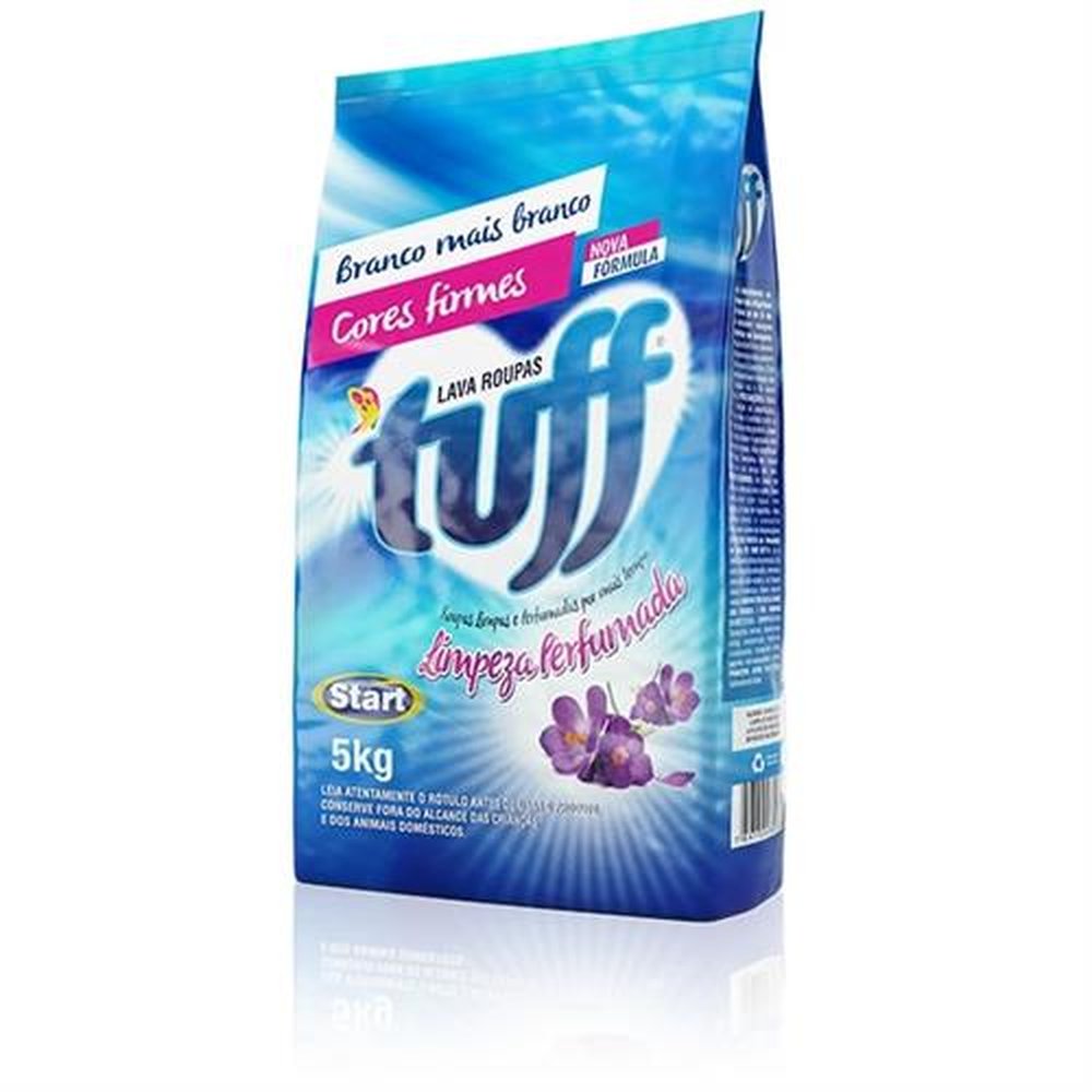 Sabão em pó Tuff Multicores 5kg Sachet