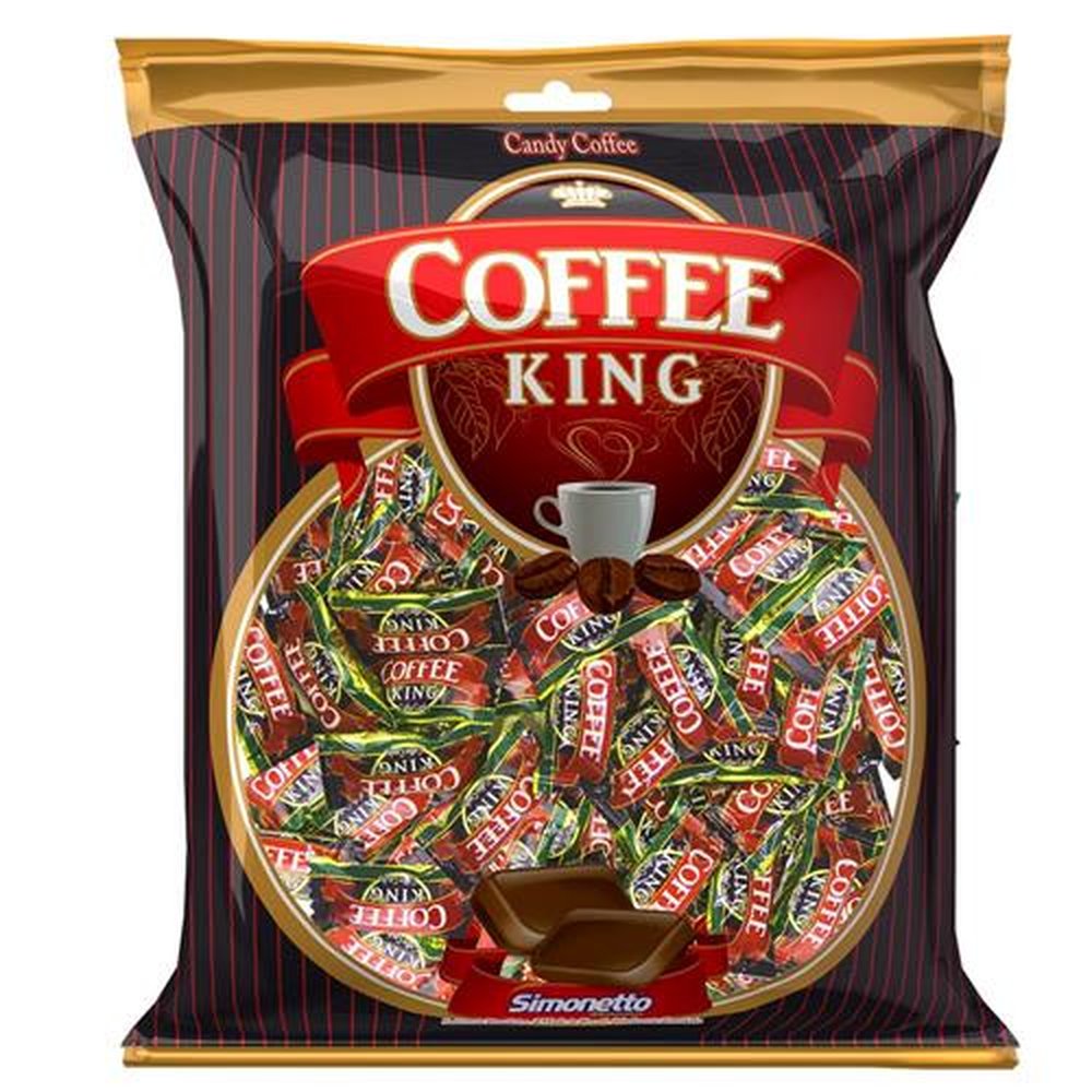 Bala Coffee King 100g (caixa com 50 pacotes)
