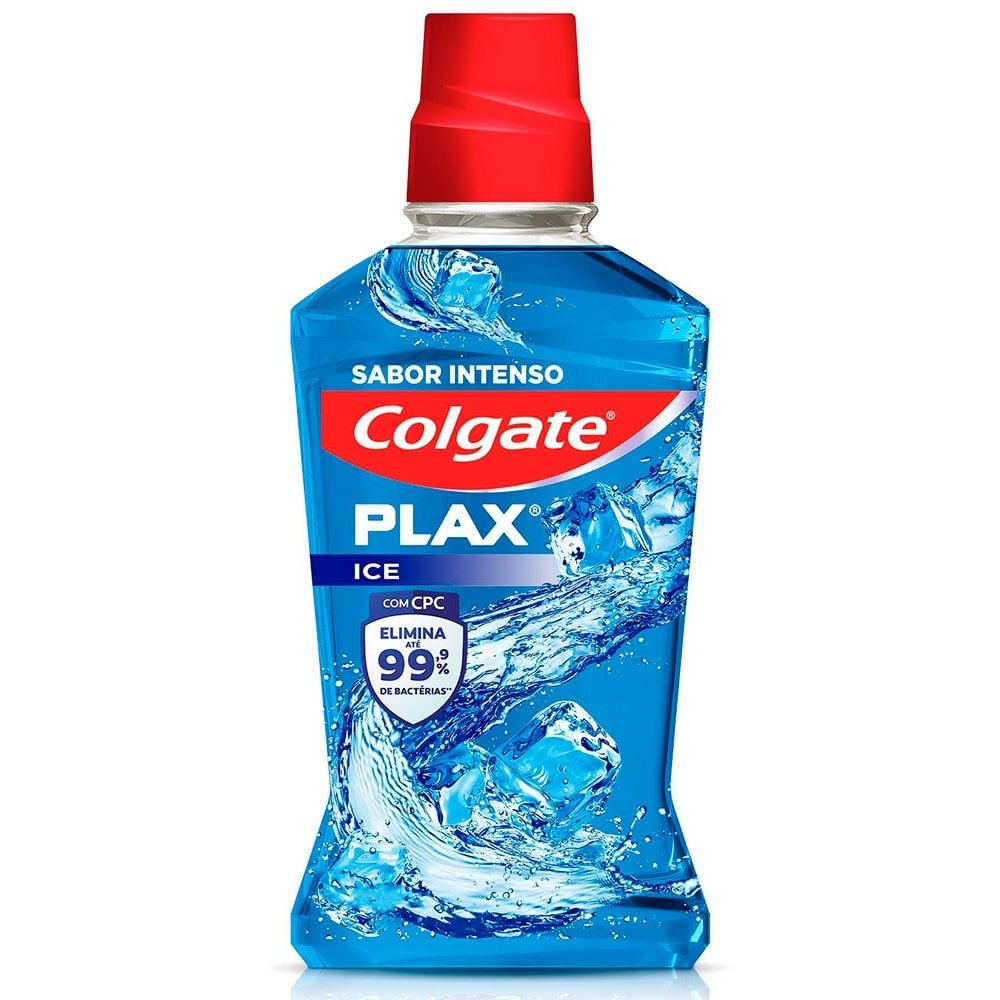 Enxaguante Bucal Colgate Plax Ice 500ml