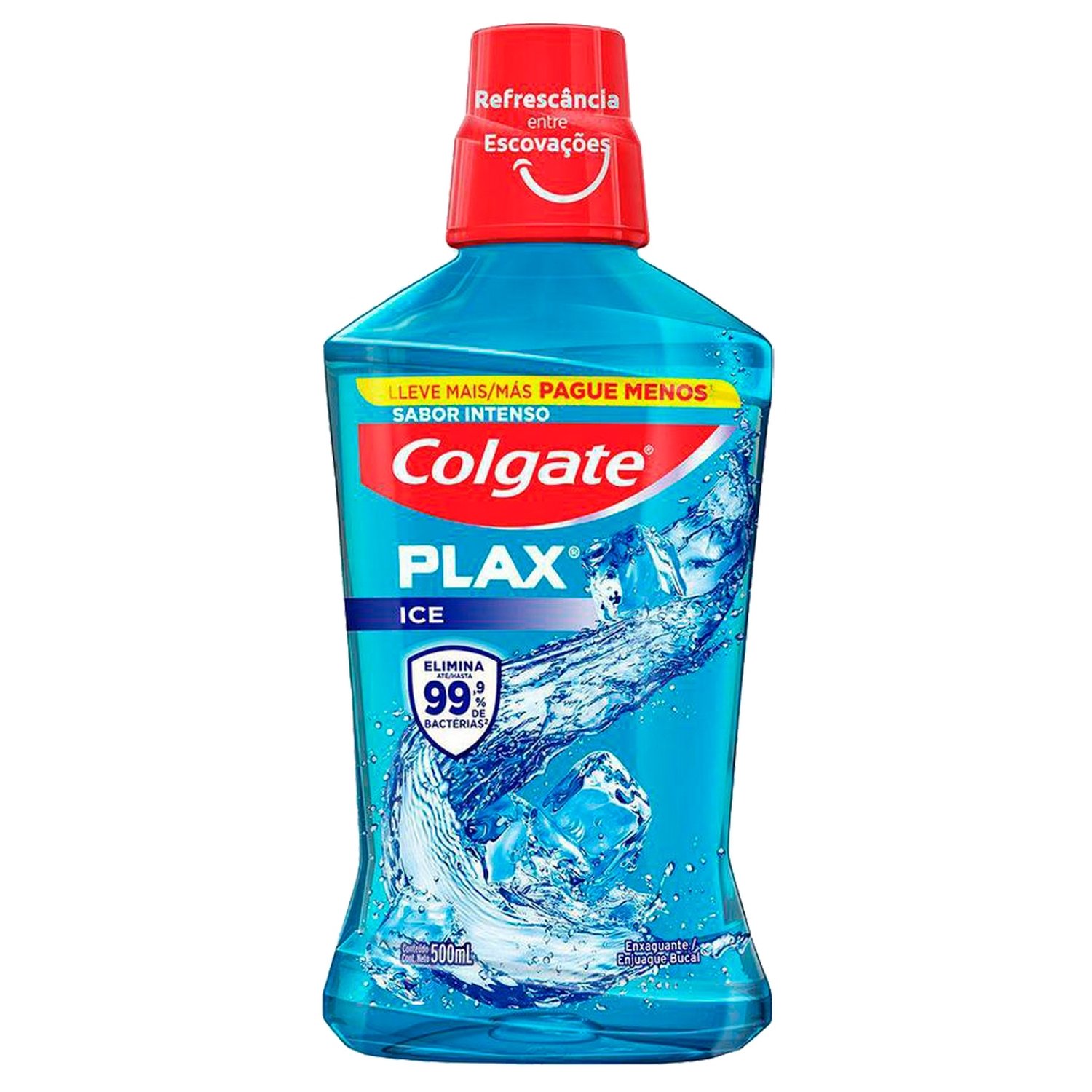 Enxaguante Bucal Colgate Plax Ice 500ml