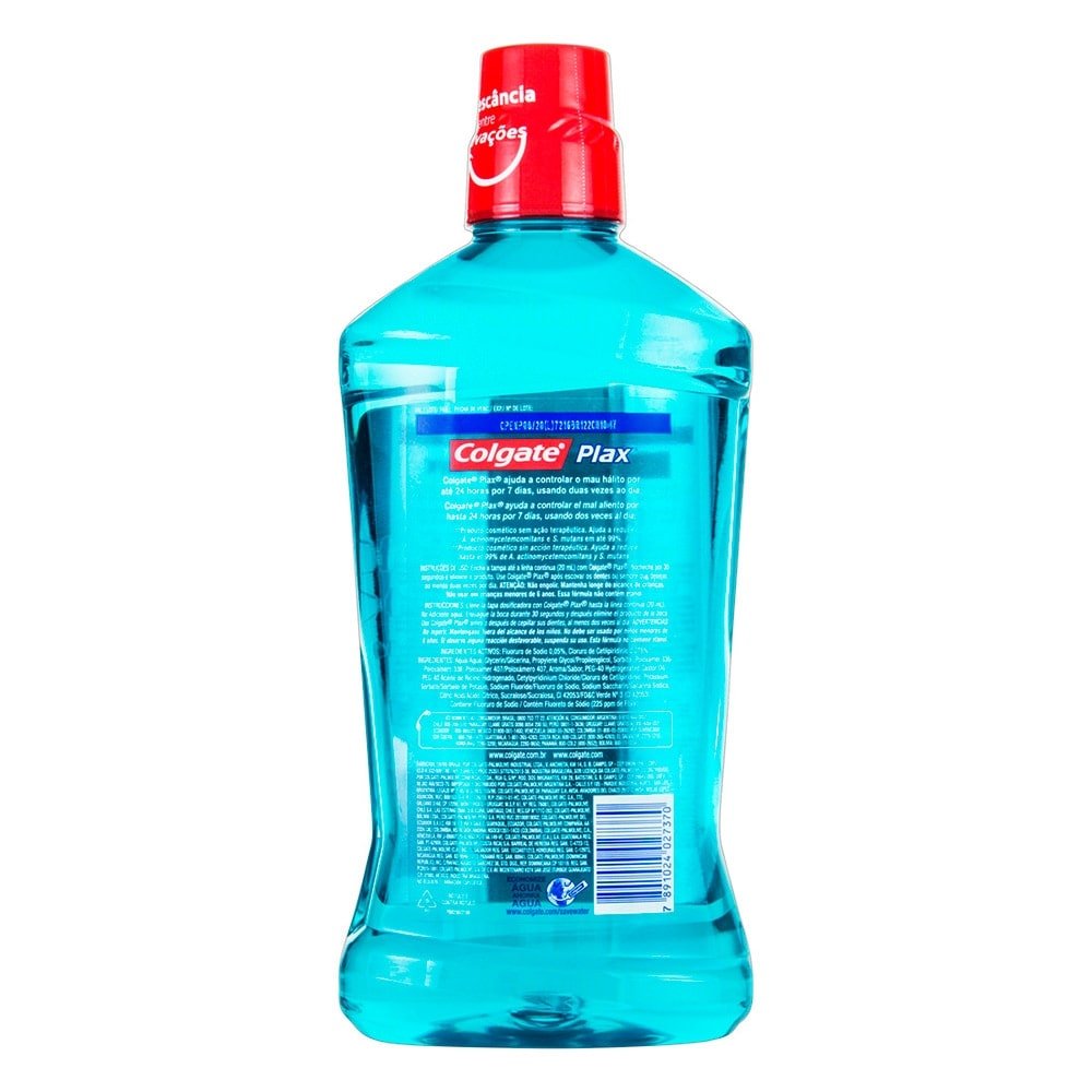 Enxaguante Bucal Colgate Plax Ice Infinity Leve 1000 Pague 700ml