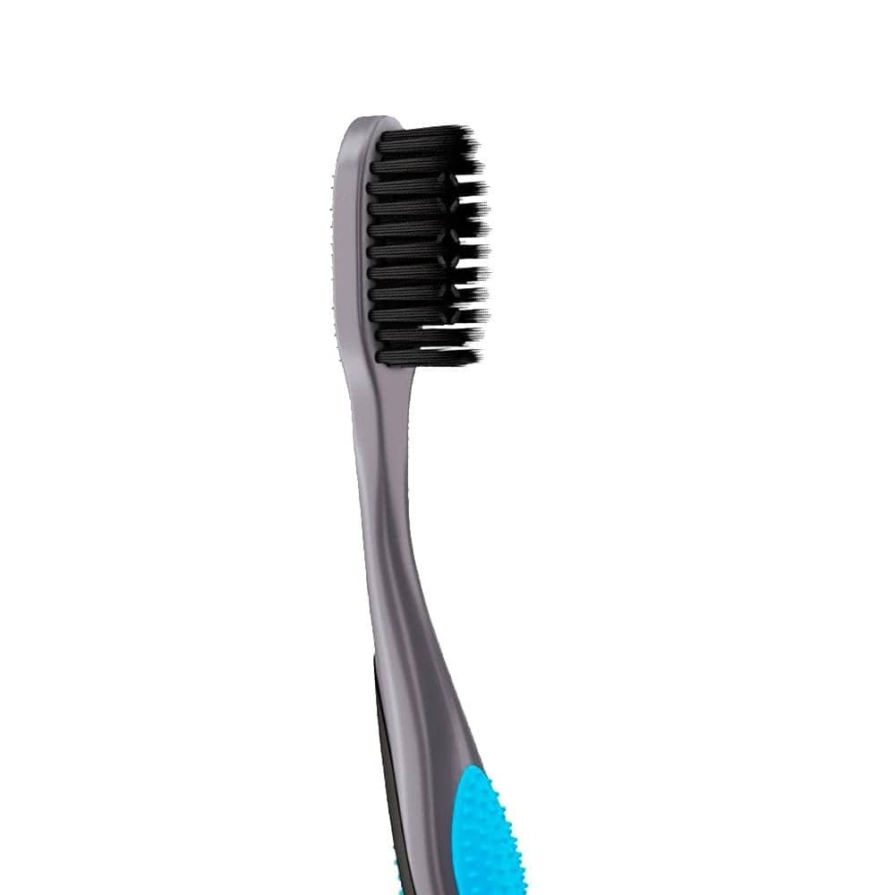 Escova Dental Colgate Contra Bactérias 360º Black Carvão Embalagem 2 Unidades
