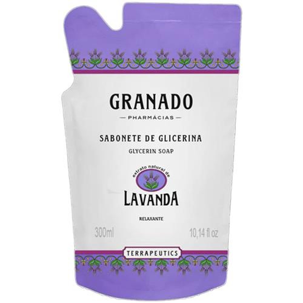 Sabonete Liquido Refil Granado Lavanda 300ml