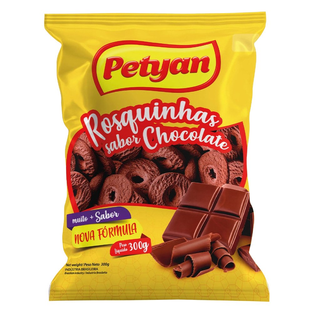 Rosquinha Petyan Chocolate 300G | Martins Atacado