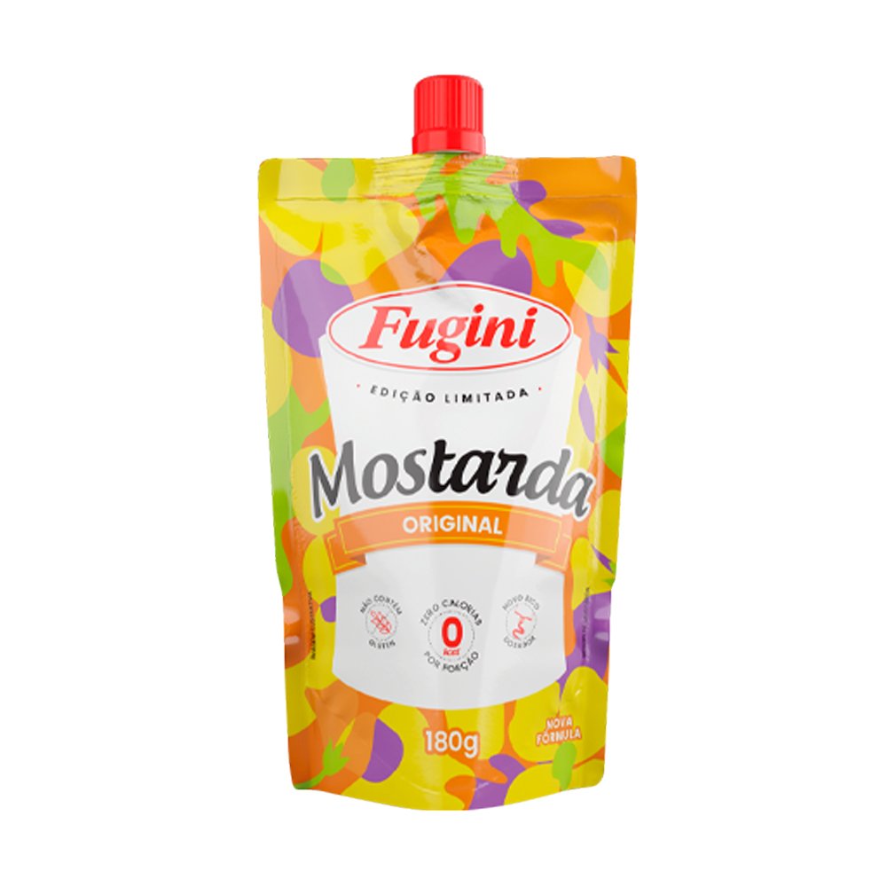 Mostarda Fugini Sache Com Bico 180G