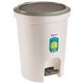 Lixeira Com Pedal 13.5l Redonda Cinza Sanremo
