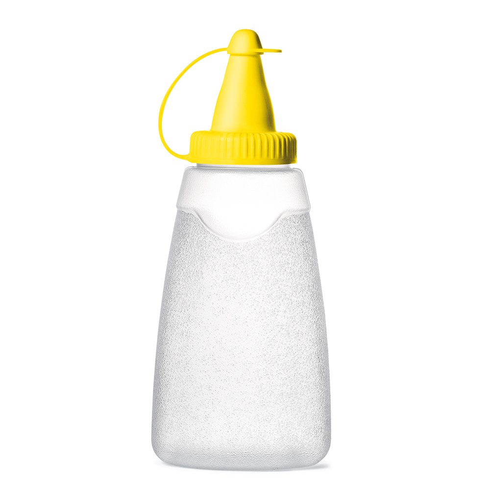 Bisnaga Condimentos Plastico Sanremo 210ml Tampa Amarela