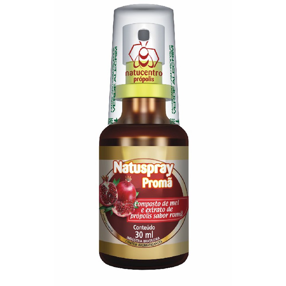 Spray Mel e Própolis com Roma Promage 30ml Natucentro