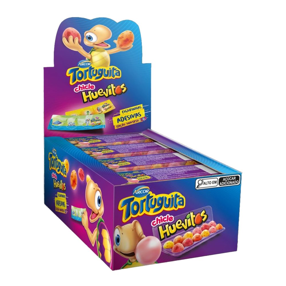 Chiclete Arcor Tortuguita Huevitos 300g