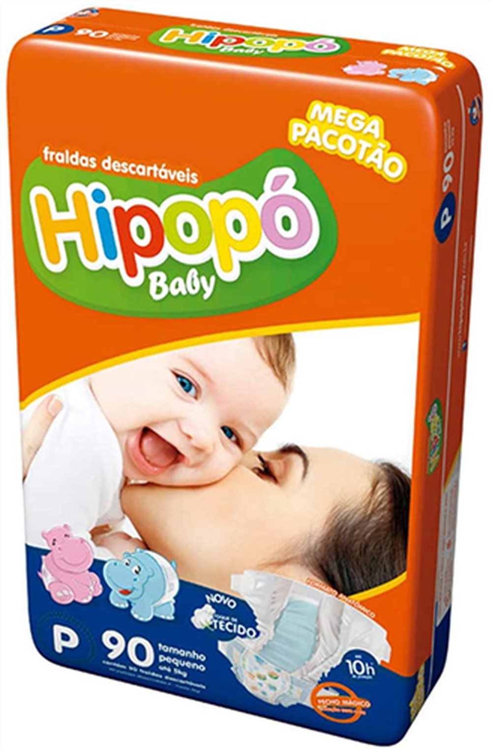 Fralda Hipopo Mega P 90 Unidades
