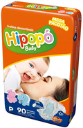 Fralda Hipopo Mega P 90 Unidades