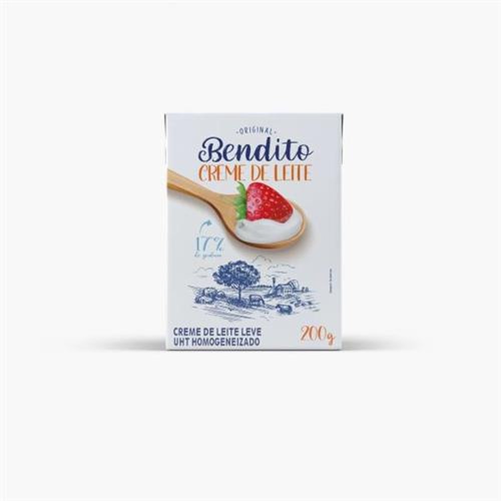 Creme de Leite Bendito 27x200g