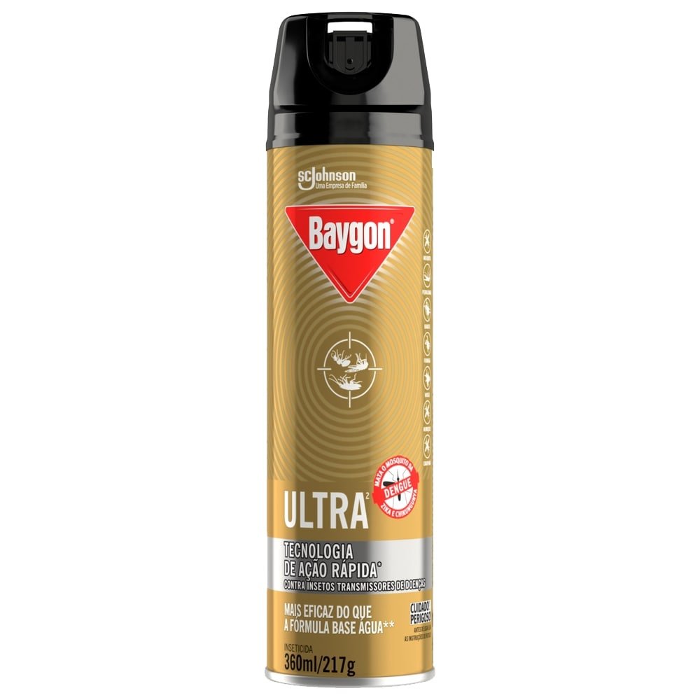 Inseticida Aerossol Baygon Ultra 360ml