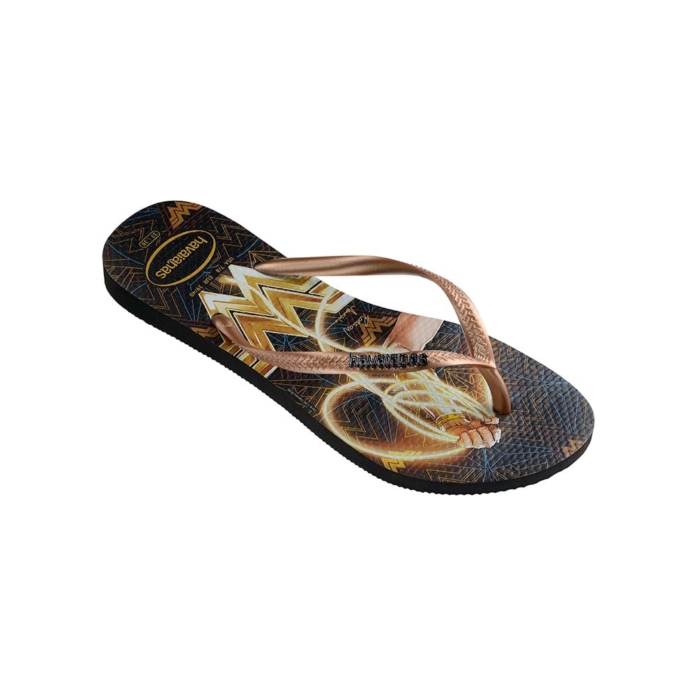 Havaianas Slim Heroínas Preto 33/34