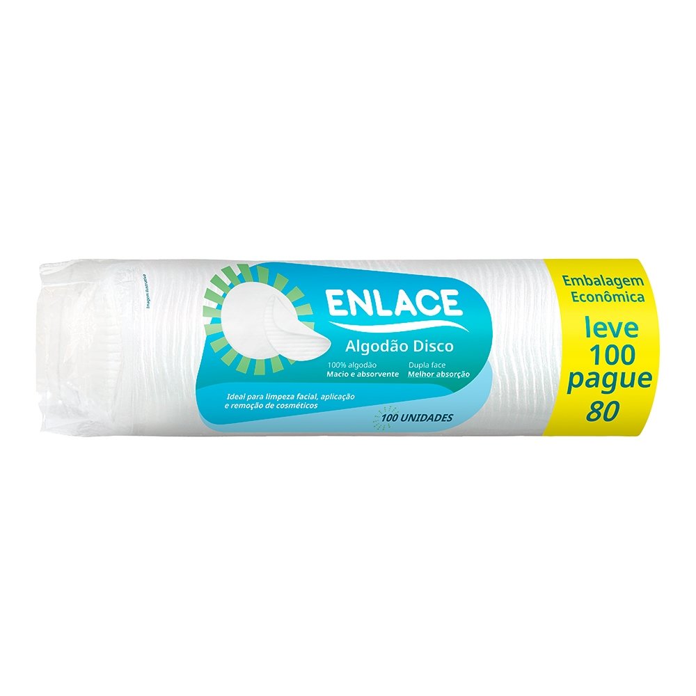 Algodão Enlace Disco Oferta Leve 100 Pague 80
