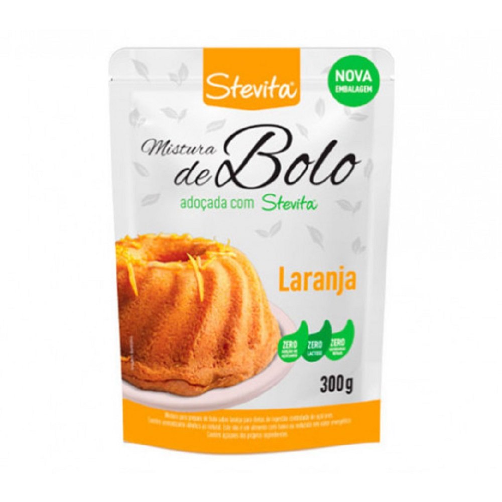 Bolo Stevita Laranja 300G pouch