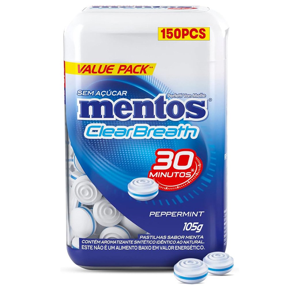 Mentos 30 Min Peppermint 105G