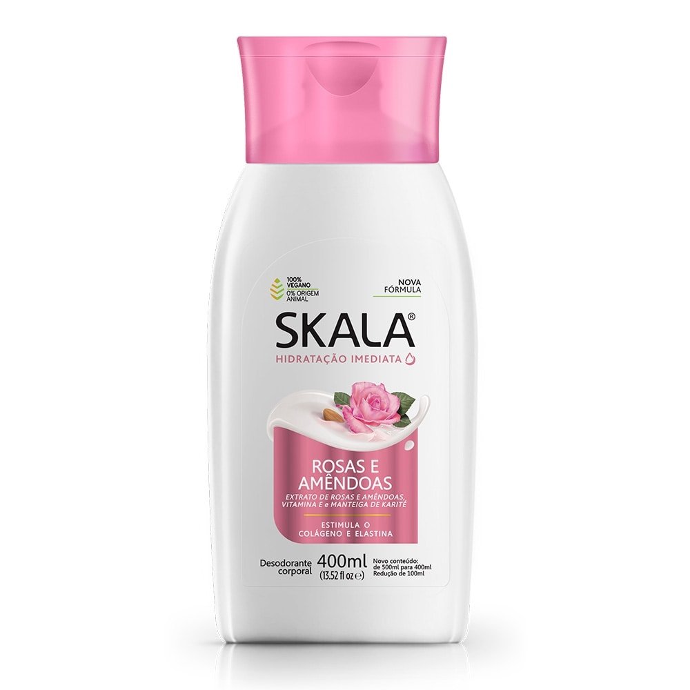 Hidratante Corporal Skala Rosas e Amêndoas 400ml