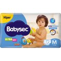 Fralda Babysec Ultra Hiper M 72 Unidades