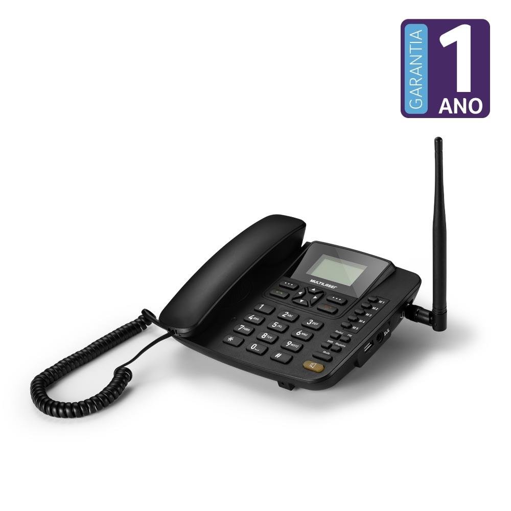 Telefone Celular Rural De Mesa Quadriband 2G Dual Sim Multilaser - RE502