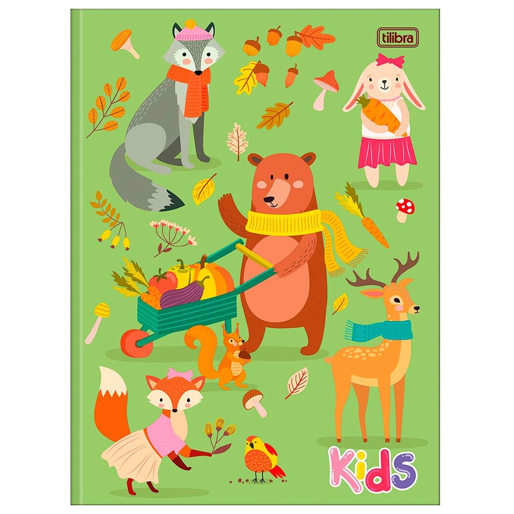 Caderno Costurado Tilibra Universitário Capa Dura Sapeca 96 Folhas - Embalagem com 5 Unidades (Sortidos)