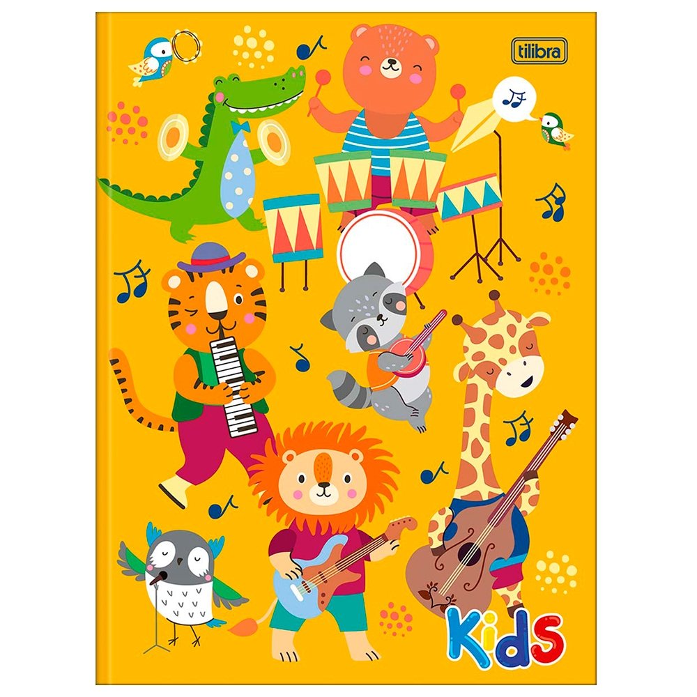 Caderno Costurado Tilibra Universitário Capa Dura Sapeca 96 Folhas - Embalagem com 5 Unidades (Sortidos)