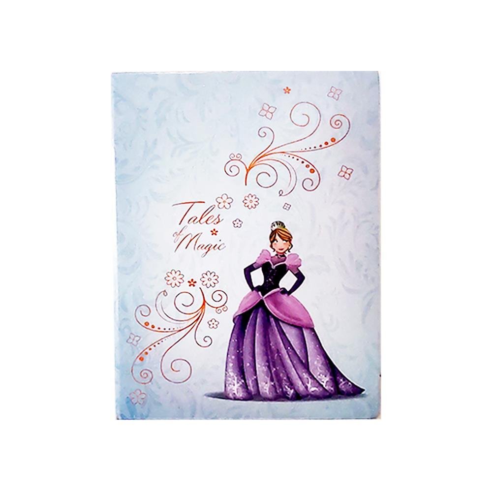Caderno Maxima Costurado Capa Dura 96 Folhas Tales Of Magic Com 5 Unidades