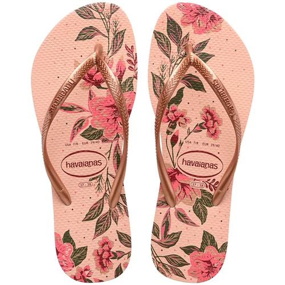 Havaianas Slim Organic Rosa Ballet/Dourado Blush 37/8