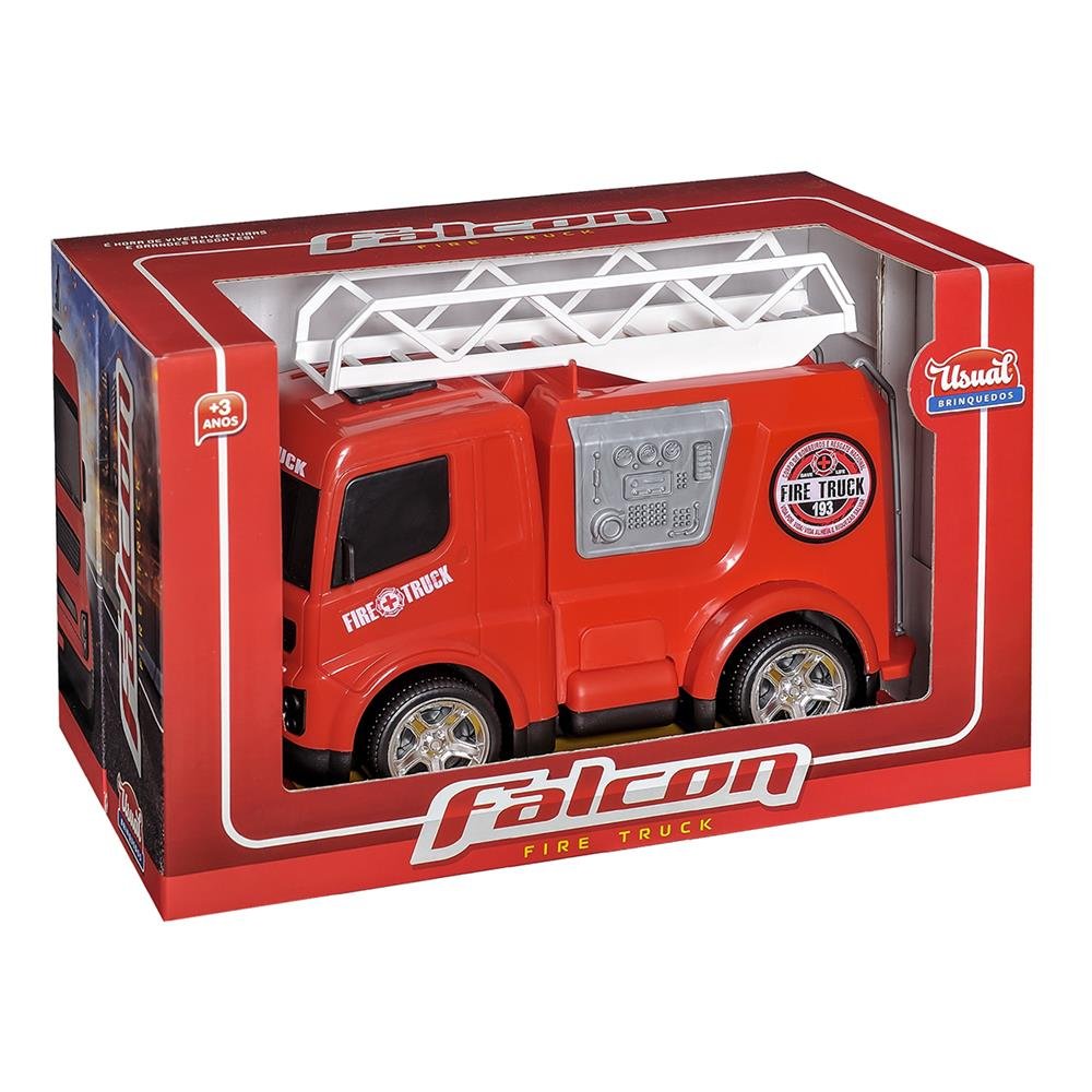 Fire Truck - Bombeiro (Caminhao) - Usual Brinquedos