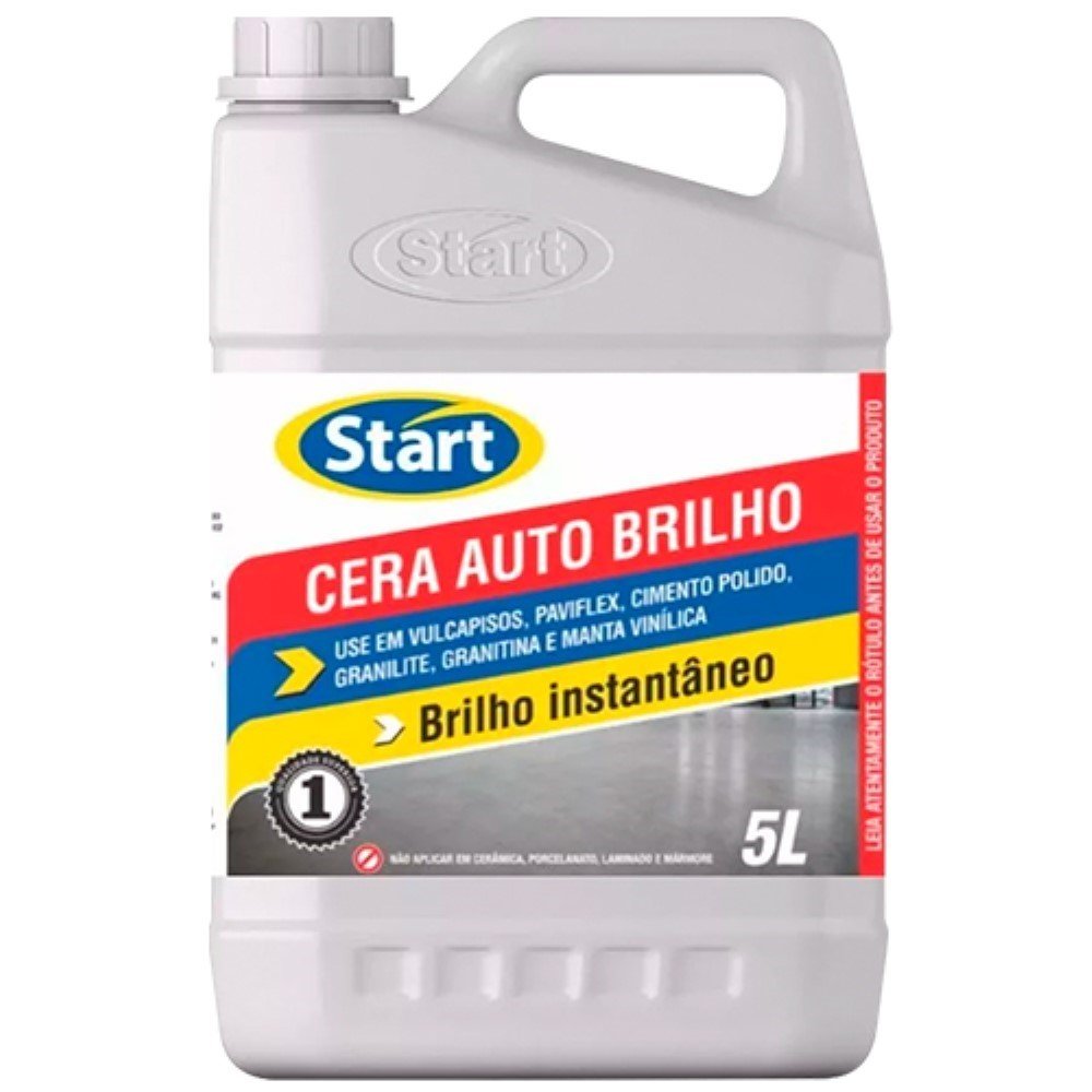 Cera Incolor Auto Brilho 5L Start