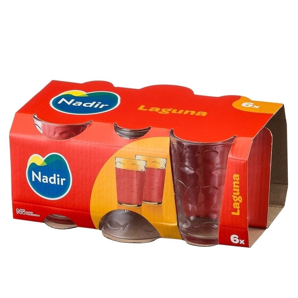 Copo Nadir 265ml Laguna transparente Referência: 2026 - Embalagem com 6 Peças