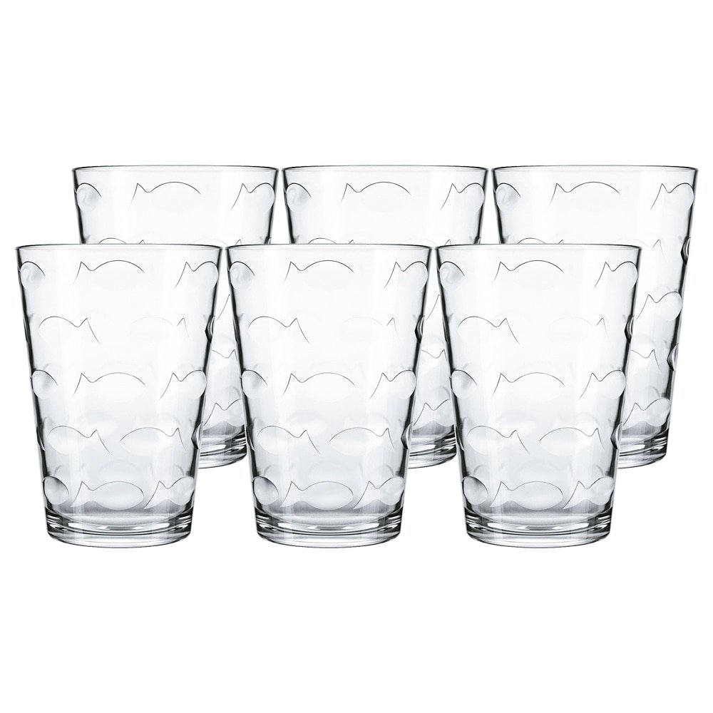 Copo Nadir 265ml Laguna transparente Referência: 2026 - Embalagem com 6 Peças