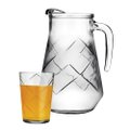 Conjunto Nadir Maracatu 1 Jarra de 1,5 Litros + 4 Copos de 280ml Referência: 1318