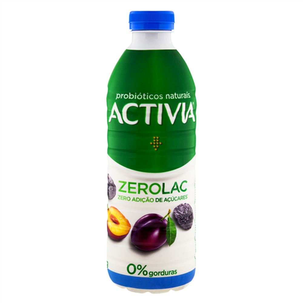 Activia Liquido Ameixa Zero Lactose 1000G