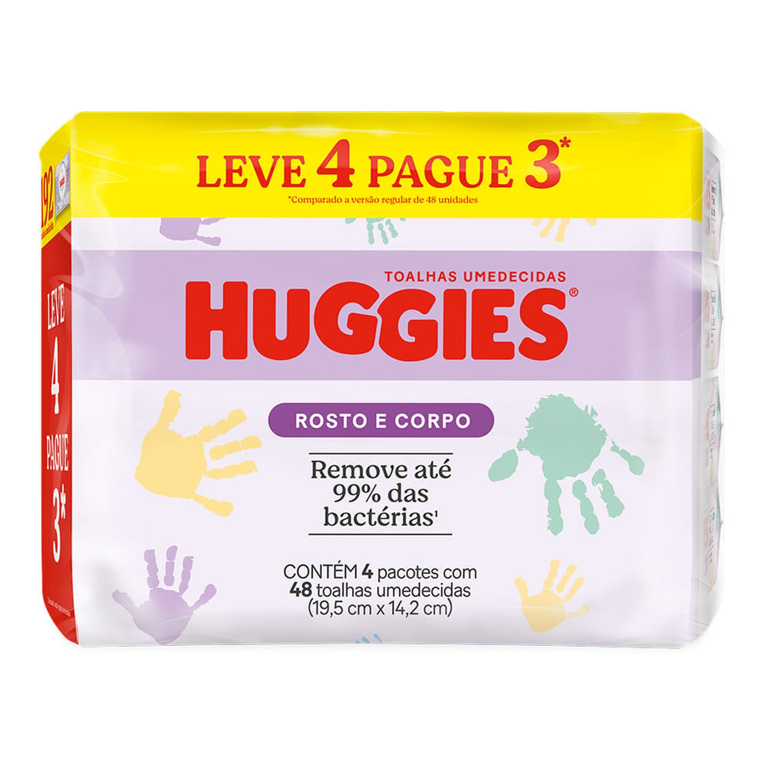 Promo Toalha Umedecida Huggies Com 192 Rosto E Corpo Lv4 Pg3