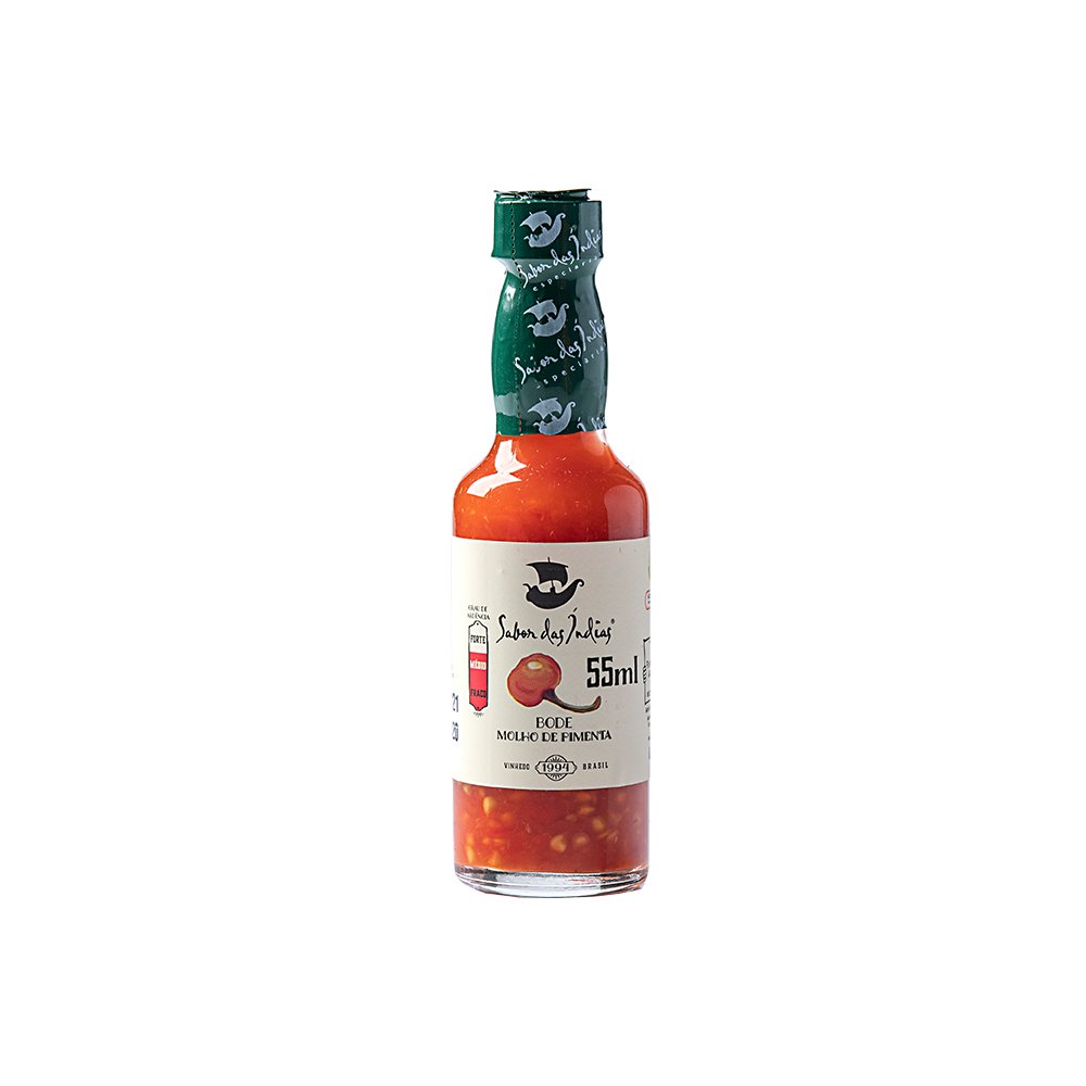 Molho De Pimenta Bode 55ml - Sabor das Índias