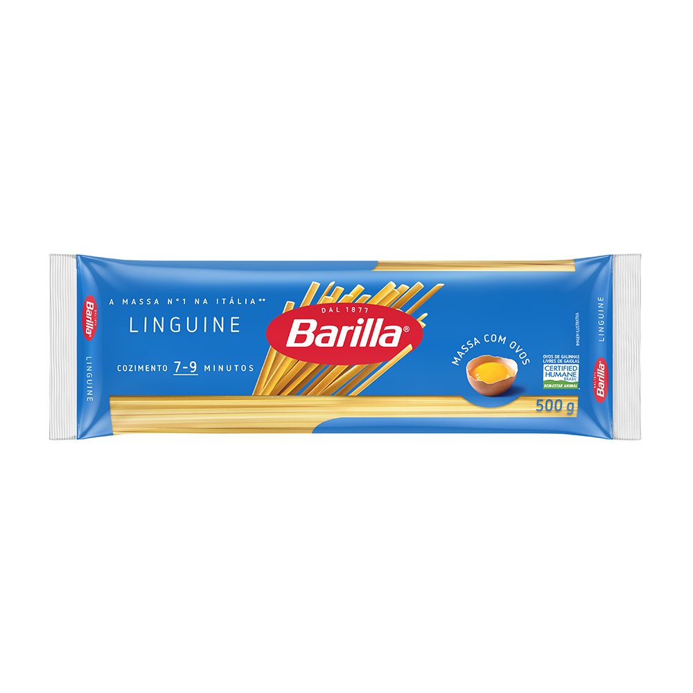 Linguine Barilla Com Ovos 500G